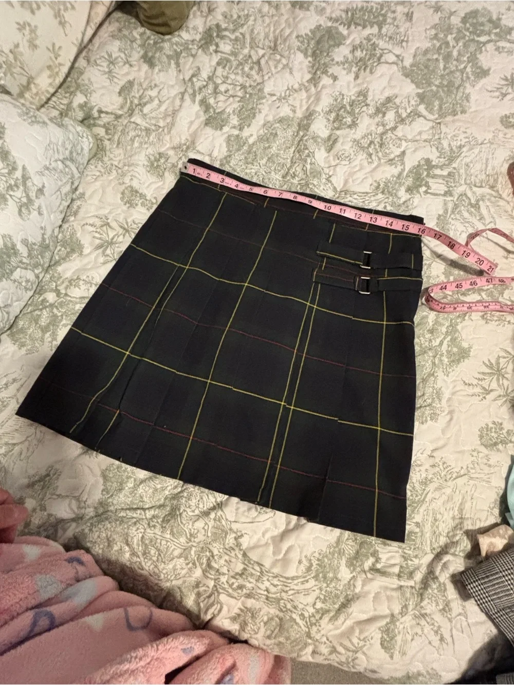 French Toast Plaid Kilt Scooter Skirt Girls 16 Women’s XXS XS Preppy Academia